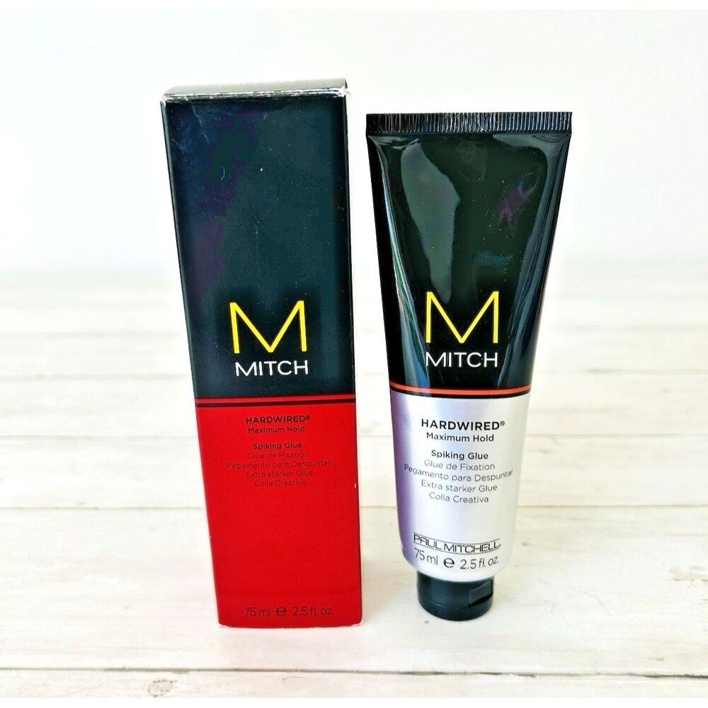 Paul Mitchell MITCH Hardwired Spiking Glue - 2.5oz Max Hold NEW w/ Box
